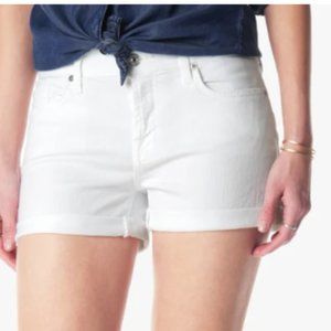 7 for All Mankind Roll Up Short / Clean White